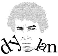 Original Bob Dylan Type Portrait